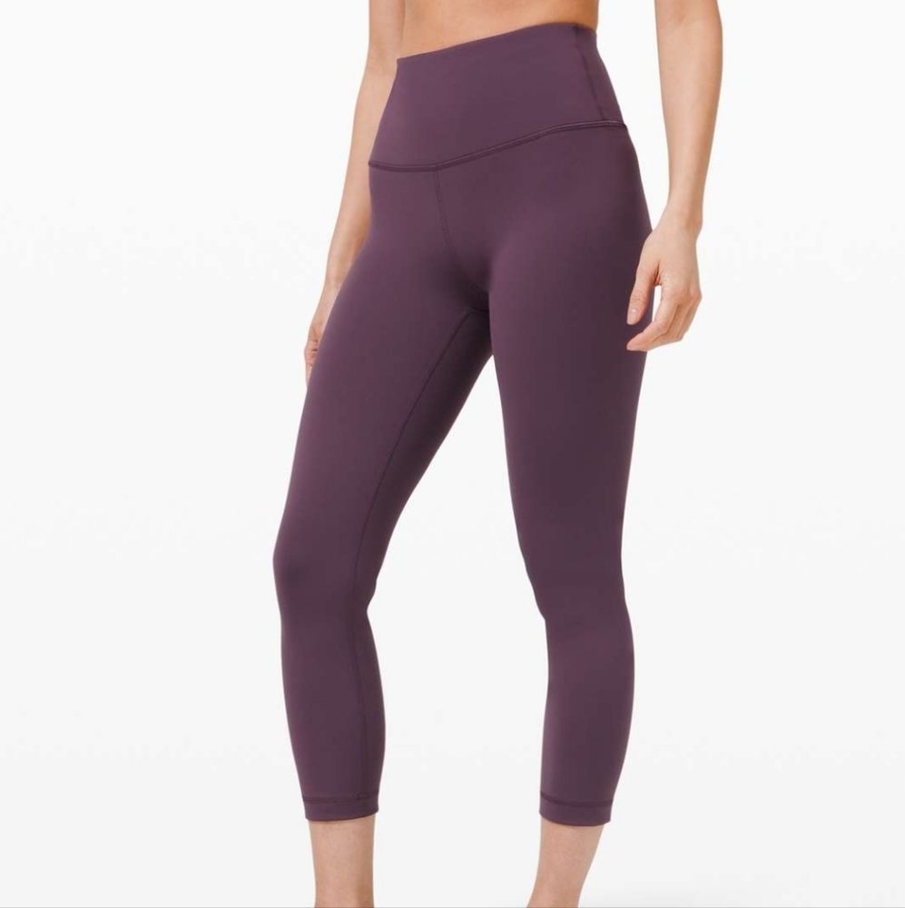Lululemon Wunder Train Leggings Size 12 Grape Thistle
